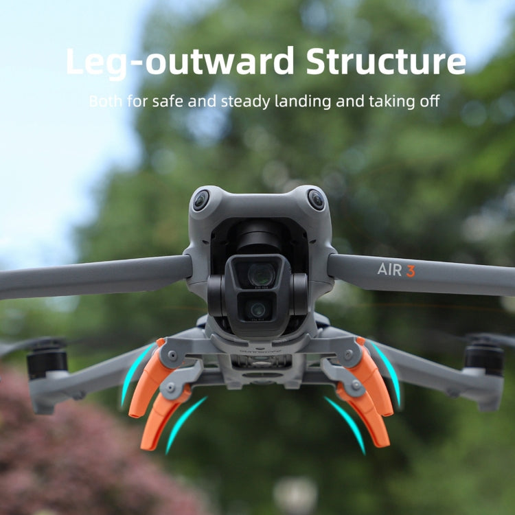 For DJI Air 3S / 3 Sunnylife Landing Gear Extensions Heightened Spider Gears Support Leg For DJI Air 3S / 3 Sunnylife Landing Gear Extensions Heightened Spider Gears Support Leg